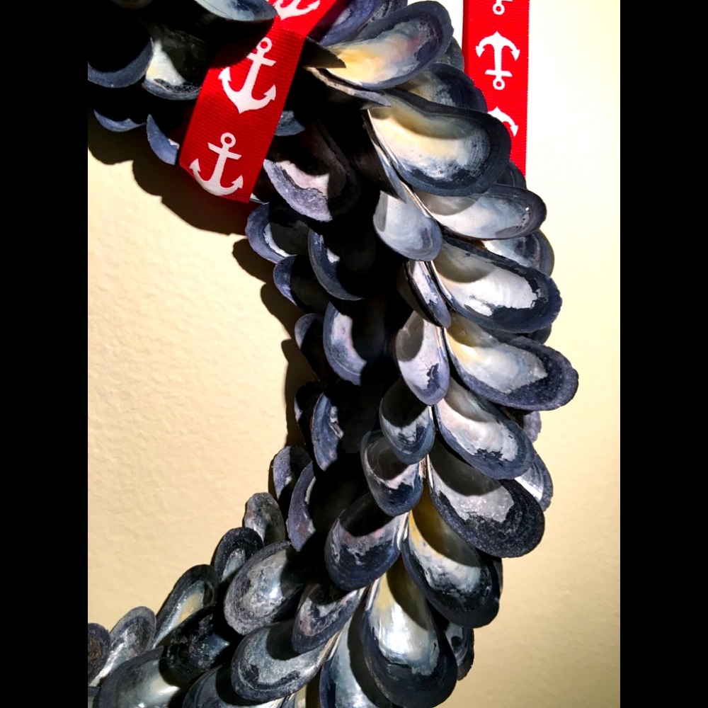 🌊🐚Shell wreath - Picture 3 of 4